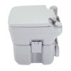 5.3 Gallon 20L Flush Outdoor Indoor Travel Camping Portable Toilet for Car;  Boat;  Caravan;  Campsite;  Hospital