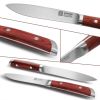 4Pcs Steak Knife Set German Stainless Steel Table Meat Slicing Chef Cutlery Gift