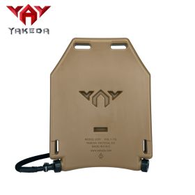 Water Bottle Insert Board 1.75L Tactical Vest Liner PE Level 5 Outdoor Military Fan Protection Water Bottle Board (Option: Mud)