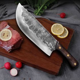 Hand Forged Stainless Steel Special Knives (Color: Butcher knife)