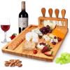 Kitchen Bamboo Cheese Board Set Natural Bamboo Cutting Board