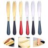 Newest Butter Knife Stainless Steel Cheese Dessert Bread Jam Spreaders Cream Knifes Cutlery Tools for Toast Breakfast Tool