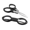 Foldable Fishing Scissors Carbon Steel Knife Edge Shears Fishing Line Cutting Tools Fishing Scissors Fishing Tackle Supplies