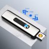 2pcs USB Rechargeable Lighter; Flameless Electronic Lighter; Cool Gift For Smokers